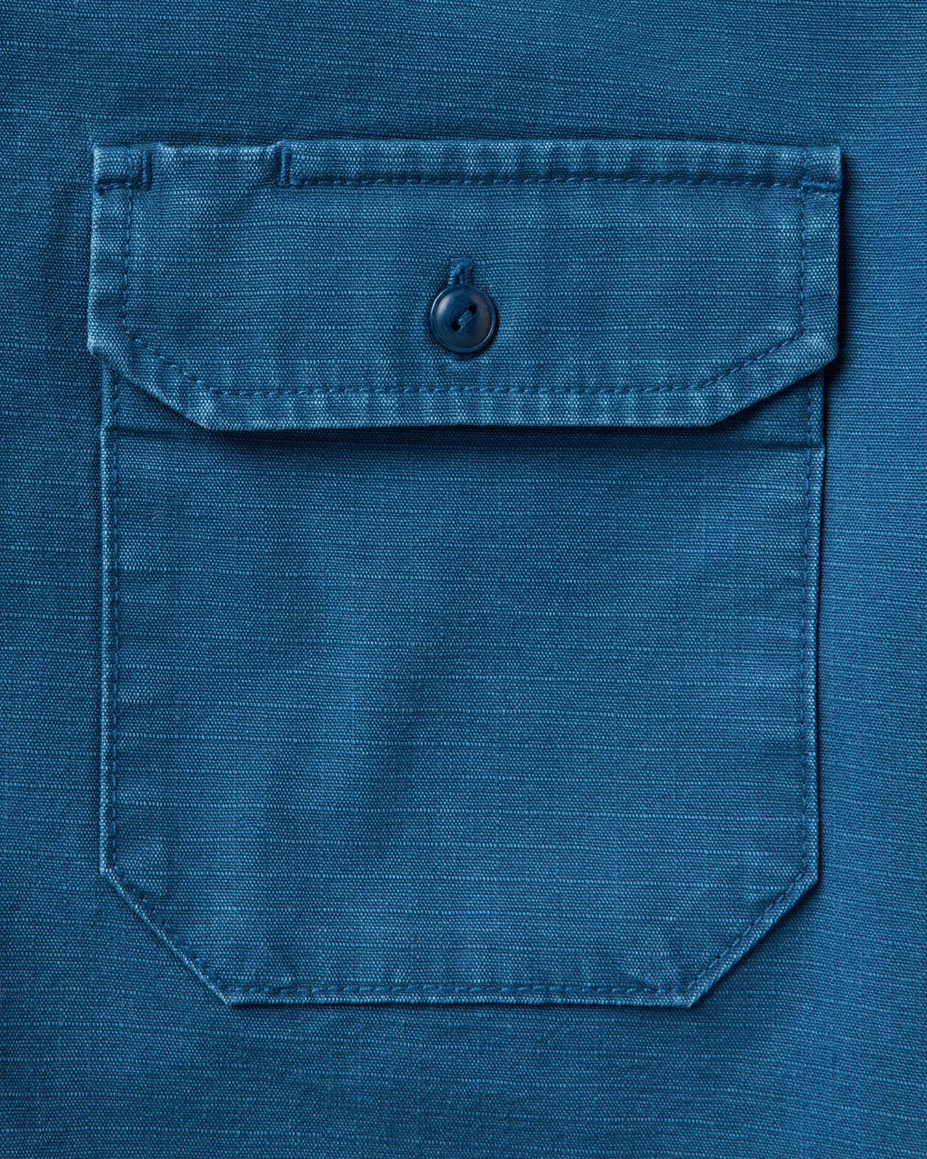 The Short Sleeve Mechanic Shirt in Atlantic Ripstop